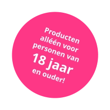 Producten alléén voor personen van 18 jaar en ouder!